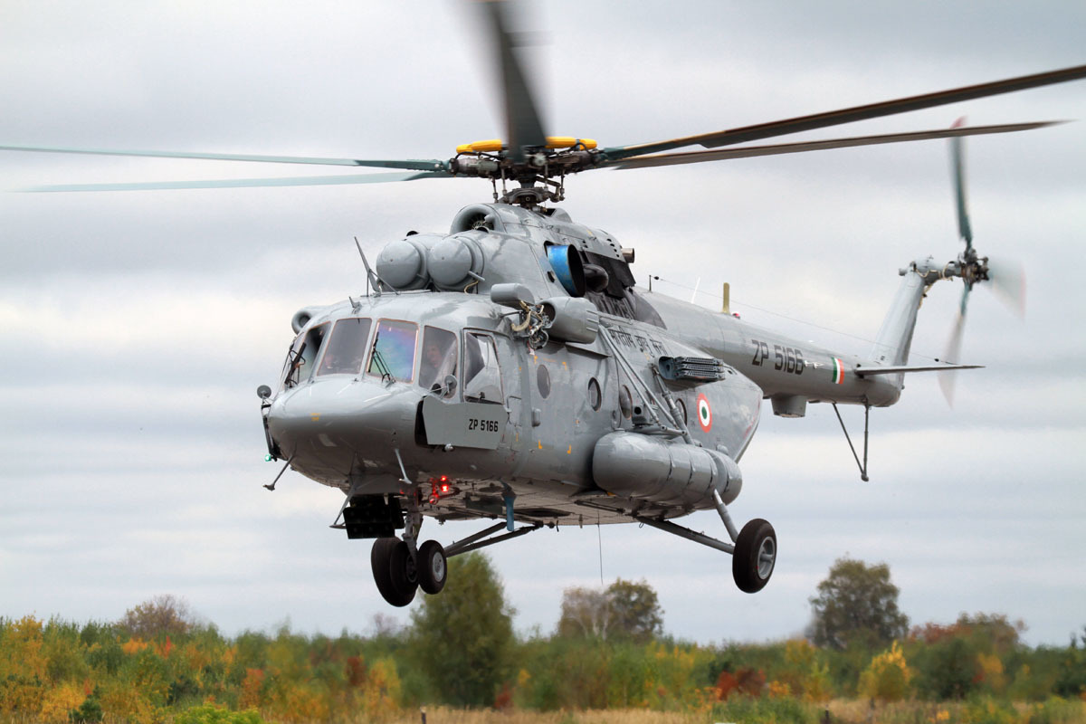 Изображение Сервисный центр для вертолетов Ми-17В-5 создается в Индии