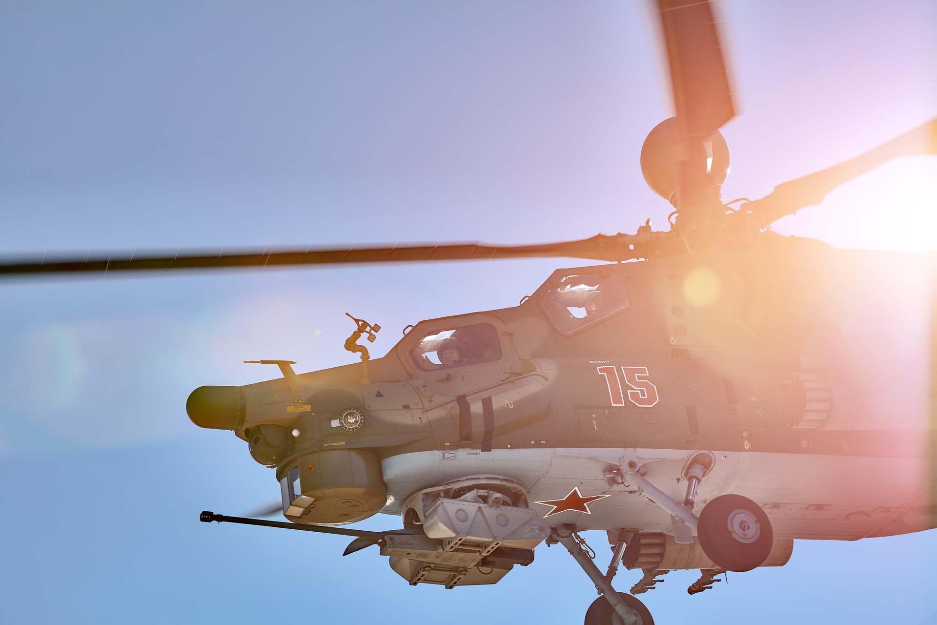 Изображение Helicópteros rusos participarán en el programa de vuelo del ejército 2020